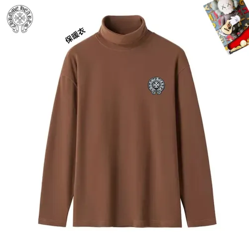 Wholesale Chrome Hearts T-Shirts Long Sleeved For Men #1403737 $40.00 USD, Wholesale Quality Replica Chrome Hearts T-Shirts