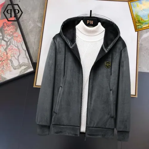 Wholesale Philipp Plein PP Jackets Long Sleeved For Men #1403809 $48.00 USD, Wholesale Quality Replica Philipp Plein PP Jackets