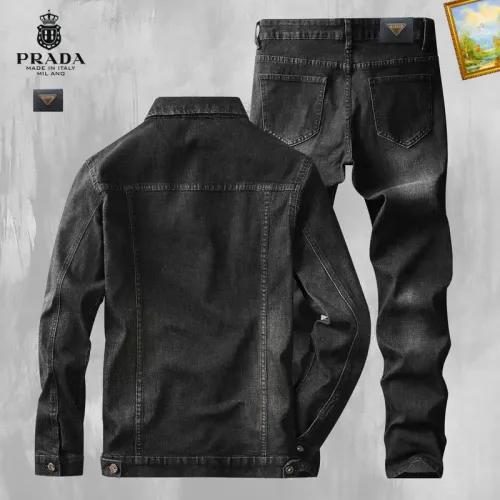 Replica Prada Tracksuits Long Sleeved For Men #1403850 $100.00 USD for Wholesale