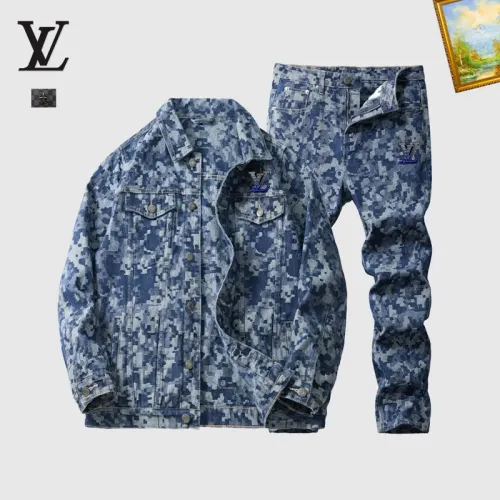 Wholesale Louis Vuitton LV Tracksuits Long Sleeved For Men #1403861 $100.00 USD, Wholesale Quality Replica Louis Vuitton LV Tracksuits