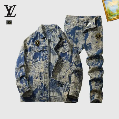 Wholesale Louis Vuitton LV Tracksuits Long Sleeved For Men #1403863 $100.00 USD, Wholesale Quality Replica Louis Vuitton LV Tracksuits