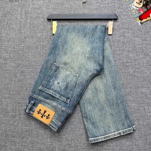 Replica Chrome Hearts Jeans For Men #1403886 $48.00 USD for Wholesale