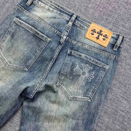 Replica Chrome Hearts Jeans For Men #1403886 $48.00 USD for Wholesale