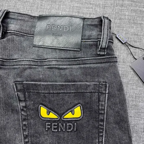 Replica Fendi Jeans For Men #1403893 $48.00 USD for Wholesale