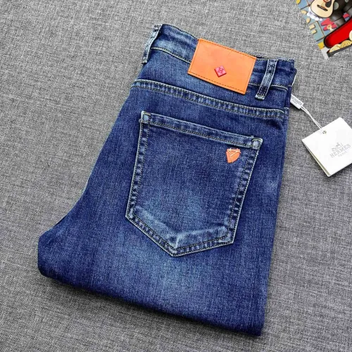 Wholesale Hermes Jeans For Men #1403900 $48.00 USD, Wholesale Quality Replica Hermes Jeans
