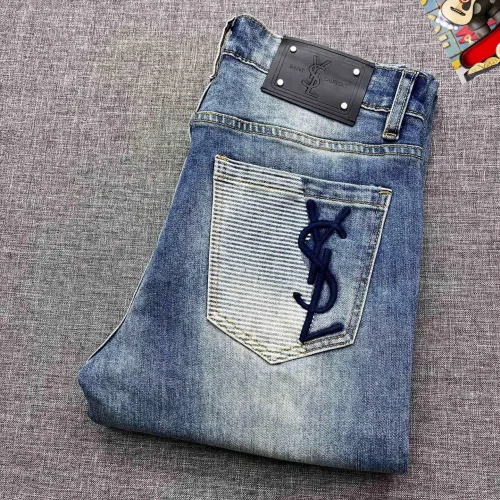 Wholesale Yves Saint Laurent YSL Jeans For Men #1403905 $48.00 USD, Wholesale Quality Replica Yves Saint Laurent YSL Jeans