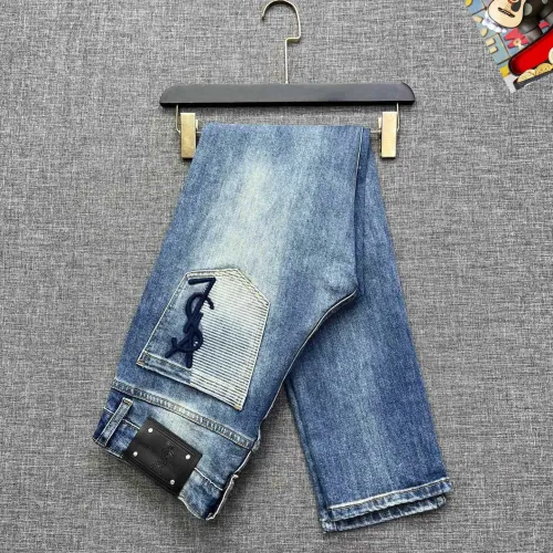 Replica Yves Saint Laurent YSL Jeans For Men #1403905 $48.00 USD for Wholesale