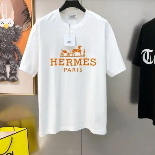 Wholesale Hermes T-Shirts Short Sleeved For Unisex #1403937 $27.00 USD, Wholesale Quality Replica Hermes T-Shirts