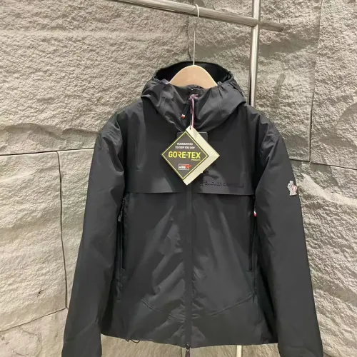 Wholesale Moncler Down Feather Coat Long Sleeved For Men #1403955 $202.00 USD, Wholesale Quality Replica Moncler Down Feather Coat