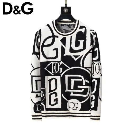 Wholesale Dolce &amp; Gabbana D&amp;G Sweaters Long Sleeved For Men #1403965 $45.00 USD, Wholesale Quality Replica Dolce &amp; Gabbana D&amp;G Sweaters
