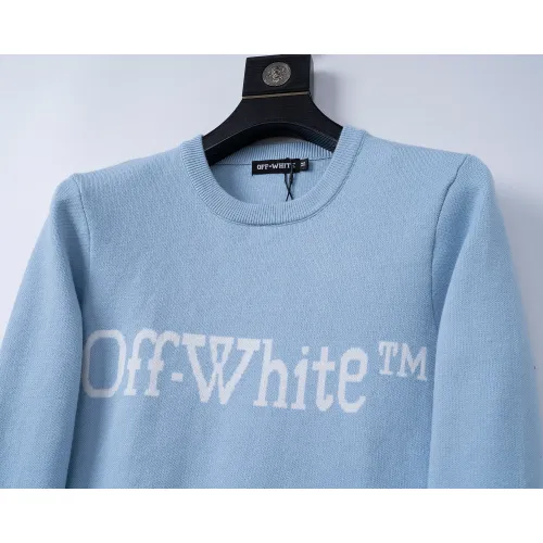 Replica Off-White Sweaters Long Sleeved For Men #1403970 $45.00 USD for Wholesale