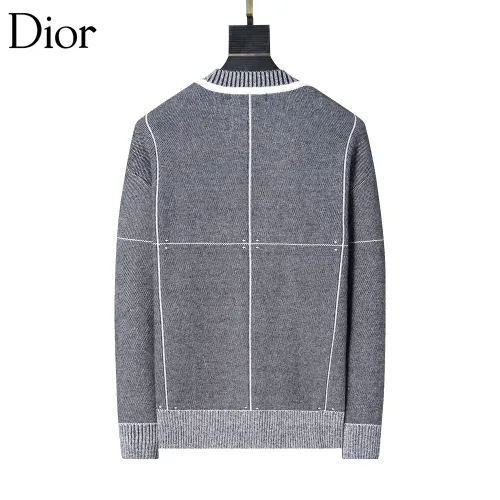 Replica Christian Dior Sweaters Long Sleeved For Men #1403995 $45.00 USD for Wholesale