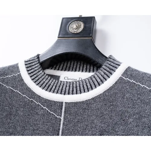 Replica Christian Dior Sweaters Long Sleeved For Men #1403995 $45.00 USD for Wholesale