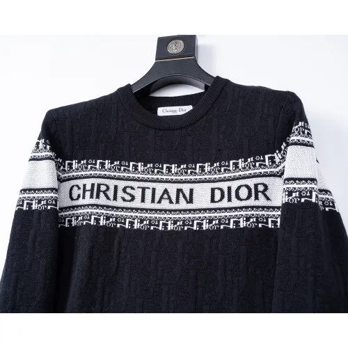 Replica Christian Dior Sweaters Long Sleeved For Men #1403996 $45.00 USD for Wholesale