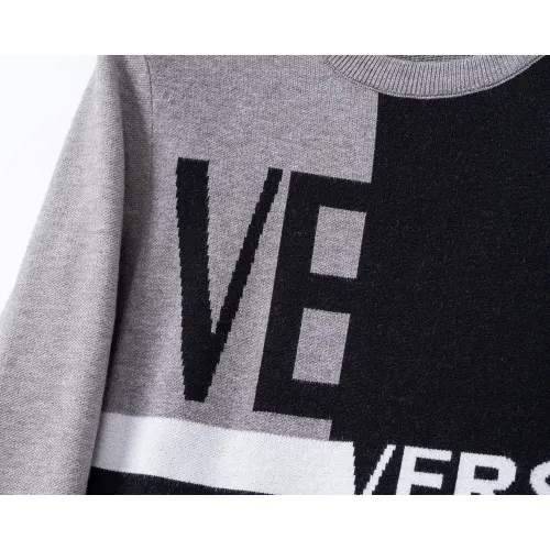 Replica Versace Sweaters Long Sleeved For Men #1403998 $45.00 USD for Wholesale