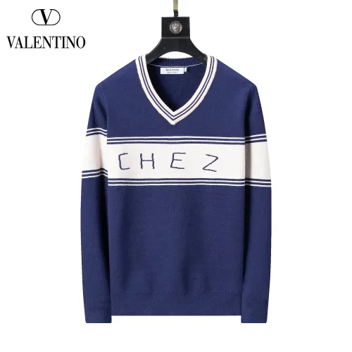 Wholesale Valentino Sweaters Long Sleeved For Men #1404006 $45.00 USD, Wholesale Quality Replica Valentino Sweaters