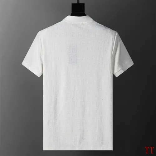 Replica Fendi Tracksuits Short Sleeved For Men #1404027 $68.00 USD for Wholesale