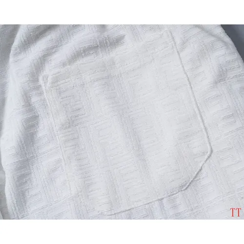 Replica Fendi Tracksuits Short Sleeved For Men #1404027 $68.00 USD for Wholesale