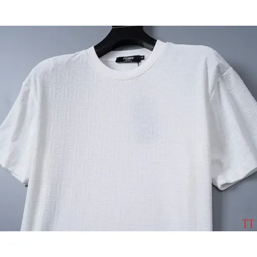Replica Fendi Tracksuits Short Sleeved For Men #1404030 $60.00 USD for Wholesale