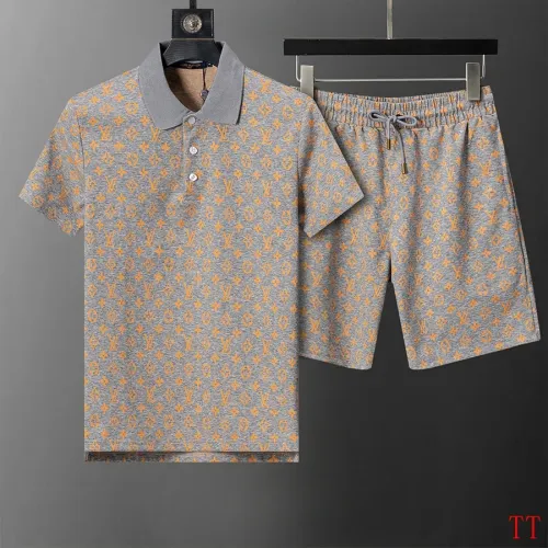 Wholesale Louis Vuitton LV Tracksuits Short Sleeved For Men #1404050 $68.00 USD, Wholesale Quality Replica Louis Vuitton LV Tracksuits