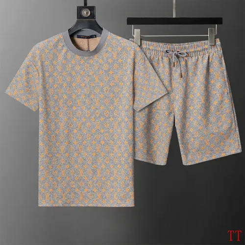 Wholesale Louis Vuitton LV Tracksuits Short Sleeved For Men #1404051 $60.00 USD, Wholesale Quality Replica Louis Vuitton LV Tracksuits