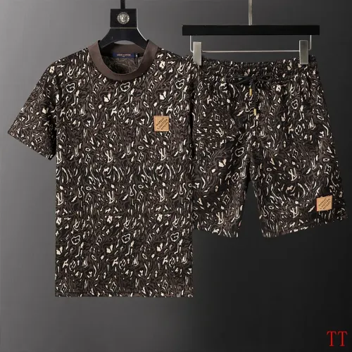 Wholesale Louis Vuitton LV Tracksuits Short Sleeved For Men #1404054 $60.00 USD, Wholesale Quality Replica Louis Vuitton LV Tracksuits