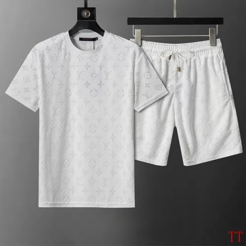 Wholesale Louis Vuitton LV Tracksuits Short Sleeved For Men #1404058 $60.00 USD, Wholesale Quality Replica Louis Vuitton LV Tracksuits