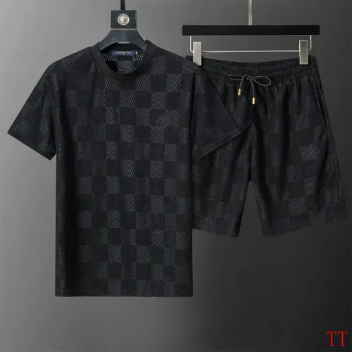 Wholesale Louis Vuitton LV Tracksuits Short Sleeved For Men #1404071 $60.00 USD, Wholesale Quality Replica Louis Vuitton LV Tracksuits