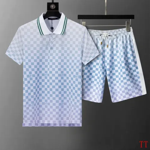 Wholesale Louis Vuitton LV Tracksuits Short Sleeved For Men #1404075 $68.00 USD, Wholesale Quality Replica Louis Vuitton LV Tracksuits