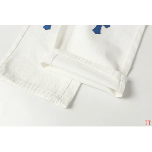 Replica Chrome Hearts Jeans For Men #1404163 $60.00 USD for Wholesale