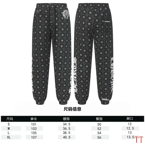 Replica Chrome Hearts Pants For Unisex #1404169 $60.00 USD for Wholesale
