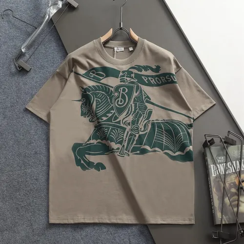 Wholesale Burberry T-Shirts Short Sleeved For Unisex #1404230 $42.00 USD, Wholesale Quality Replica Burberry T-Shirts