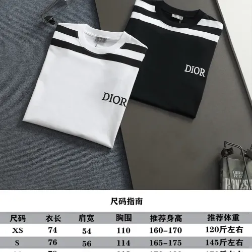 Replica Christian Dior T-Shirts Short Sleeved For Unisex #1404245 $40.00 USD for Wholesale