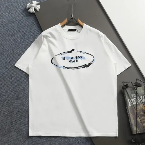 Wholesale Prada T-Shirts Short Sleeved For Unisex #1404259 $42.00 USD, Wholesale Quality Replica Prada T-Shirts