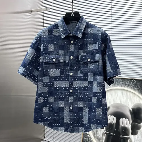 Replica Louis Vuitton LV Tracksuits Short Sleeved For Men #1404307 $82.00 USD for Wholesale