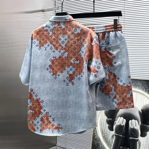 Replica Louis Vuitton LV Tracksuits Short Sleeved For Men #1404345 $82.00 USD for Wholesale