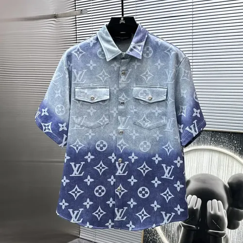 Replica Louis Vuitton LV Tracksuits Short Sleeved For Men #1404346 $82.00 USD for Wholesale