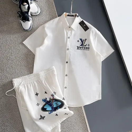 Wholesale Louis Vuitton LV Tracksuits Short Sleeved For Men #1404347 $102.00 USD, Wholesale Quality Replica Louis Vuitton LV Tracksuits