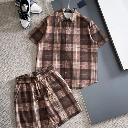 Wholesale Louis Vuitton LV Tracksuits Short Sleeved For Men #1404348 $102.00 USD, Wholesale Quality Replica Louis Vuitton LV Tracksuits