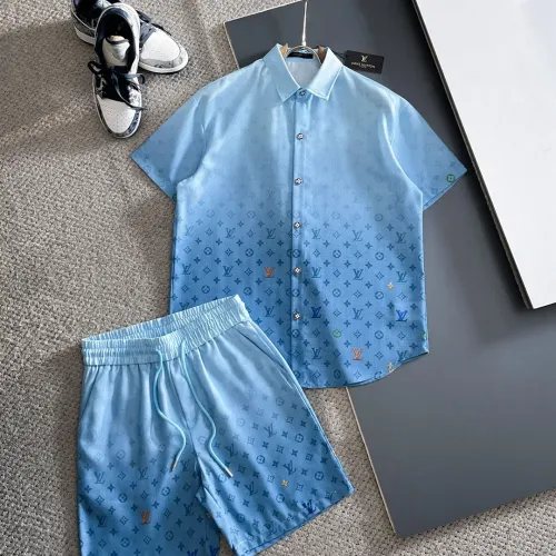 Wholesale Louis Vuitton LV Tracksuits Short Sleeved For Men #1404437 $102.00 USD, Wholesale Quality Replica Louis Vuitton LV Tracksuits