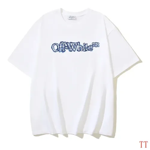 Wholesale Off-White T-Shirts Short Sleeved For Unisex #1404473 $29.00 USD, Wholesale Quality Replica Off-White T-Shirts