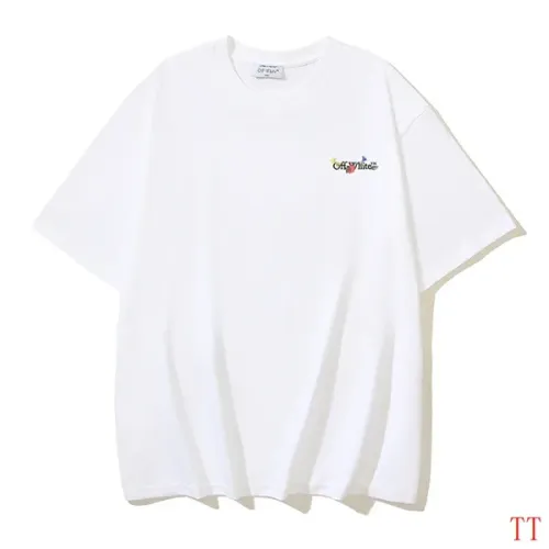 Replica Off-White T-Shirts Short Sleeved For Unisex #1404475 $29.00 USD for Wholesale