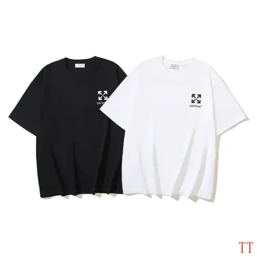 Replica Off-White T-Shirts Short Sleeved For Unisex #1404480 $29.00 USD for Wholesale