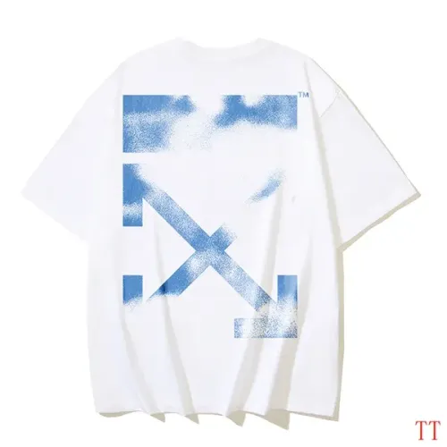 Wholesale Off-White T-Shirts Short Sleeved For Unisex #1404482 $29.00 USD, Wholesale Quality Replica Off-White T-Shirts