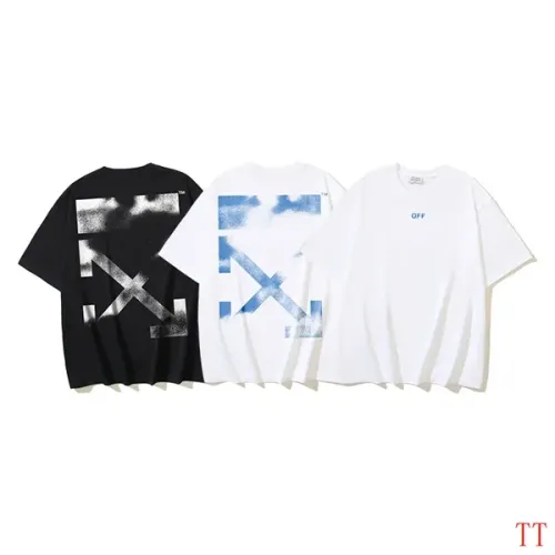 Replica Off-White T-Shirts Short Sleeved For Unisex #1404483 $29.00 USD for Wholesale
