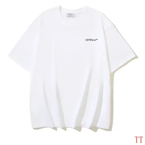 Replica Off-White T-Shirts Short Sleeved For Unisex #1404484 $29.00 USD for Wholesale