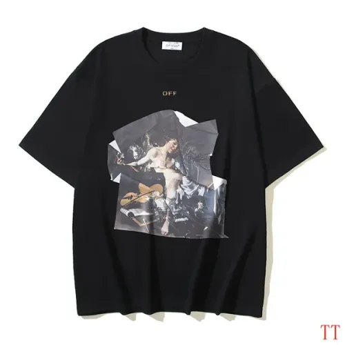 Wholesale Off-White T-Shirts Short Sleeved For Unisex #1404487 $29.00 USD, Wholesale Quality Replica Off-White T-Shirts
