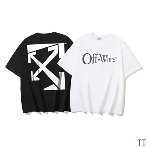 Replica Off-White T-Shirts Short Sleeved For Unisex #1404488 $32.00 USD for Wholesale