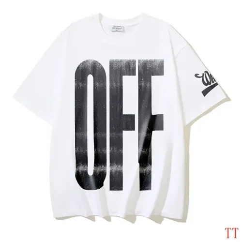 Wholesale Off-White T-Shirts Short Sleeved For Unisex #1404493 $32.00 USD, Wholesale Quality Replica Off-White T-Shirts