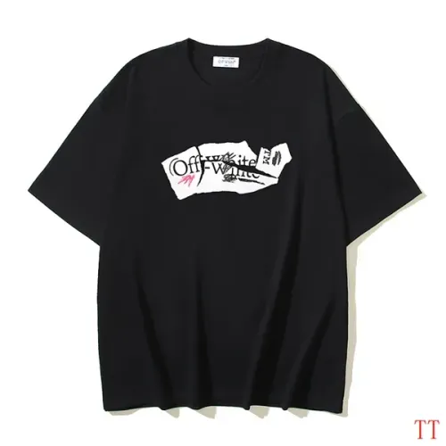 Wholesale Off-White T-Shirts Short Sleeved For Unisex #1404501 $32.00 USD, Wholesale Quality Replica Off-White T-Shirts